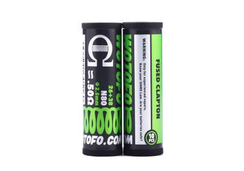 Wotofo - Pre-Built Coils (Pack of 10) - 0.5 Ohm Fused Clapton