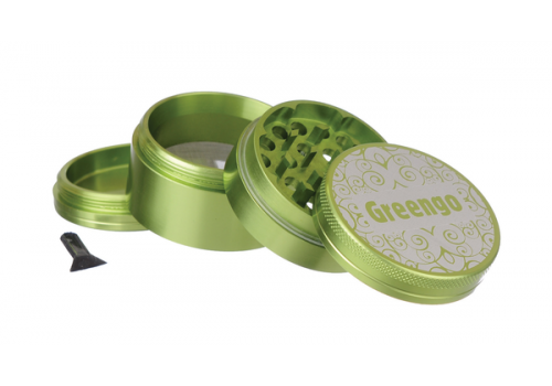 GREENGO Grinder 4 part 50mm Green