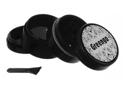 GREENGO Grinder 4 part 40mm Black