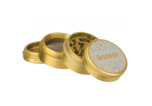 GREENGO Grinder 4 part 40mm Gold