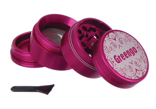 GREENGO Grinder 4 part 40mm Pink