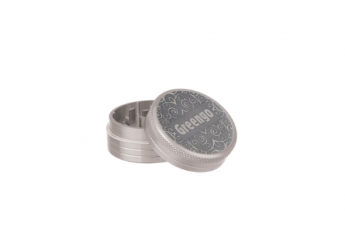 GREENGO Grinder 2 part 40mm Silver
