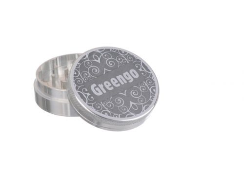 GREENGO Grinder 2 part 50mm Silver