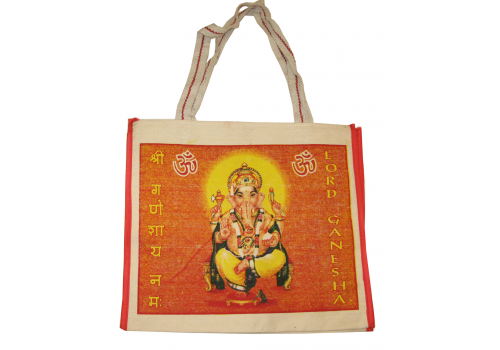 OM Ganesha Cotton Bag (40cm x 35cm)