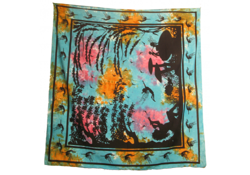 Bed Cover BLUE Faerie Design