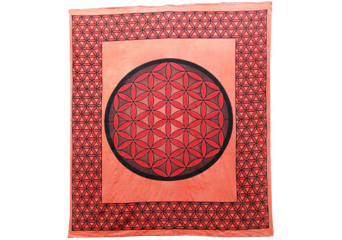 Bed Cover FLOWER OF LIFE Design