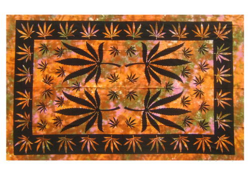 Bed Cover FOUR LEAF Design 