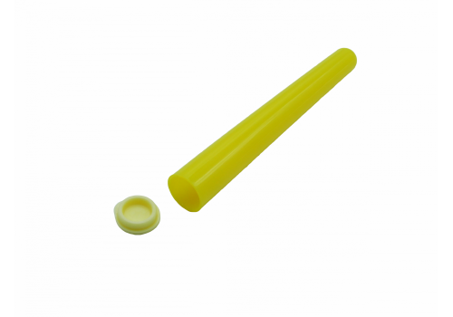 Eco Friendly Sugarcane J Tube YELLOW
