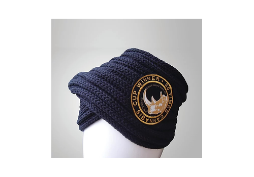 White Rhino Knitted Hat