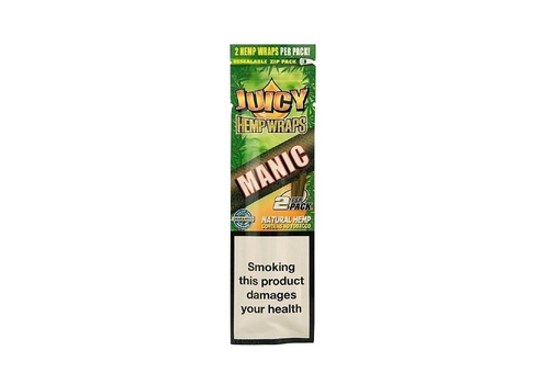 Juicy Jay HEMP Blunt Wraps MANIC (25 x 2 packs)