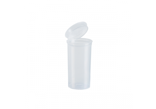CLEAR Pop Top Bottle 13 Dram (1-2gm)