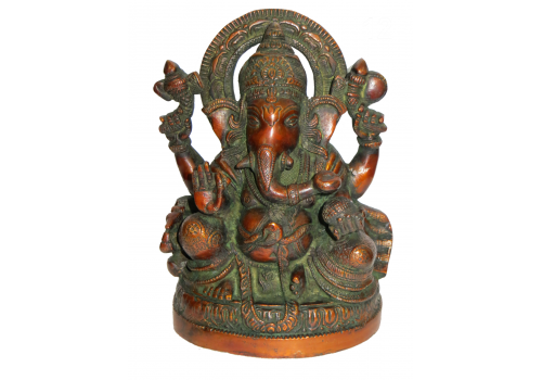 Brass Ganesh Statue (25cm x 3.9kg)