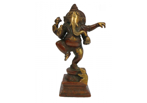 Brass Ganesh Statue (15cm x 0.9kg)