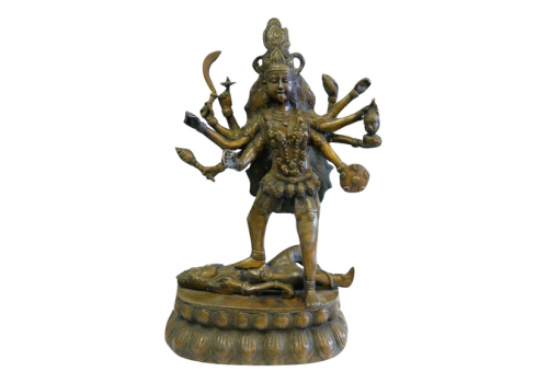 Brass Kali Statue (13kg) 