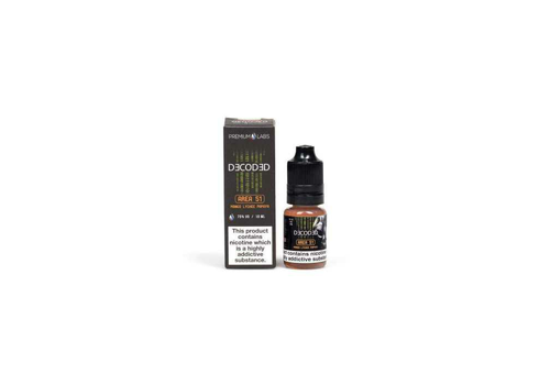 Area 51 E-Liquid by Decoded 3 x 10ml